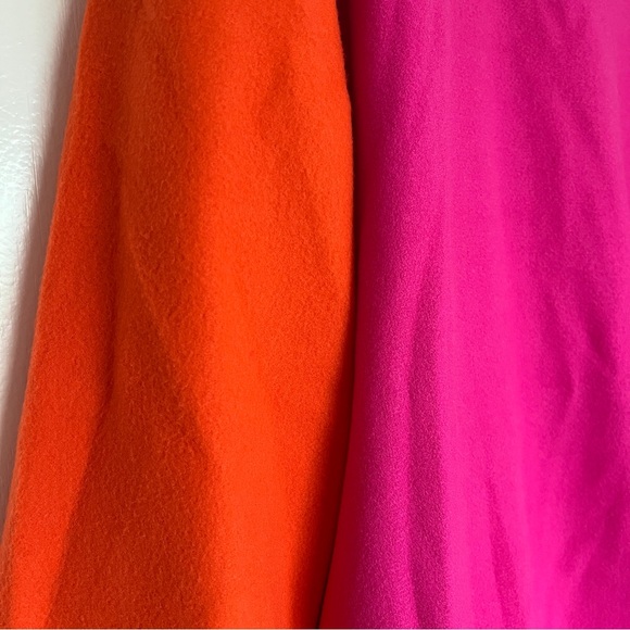 Classic Colorblock Double Breasted Lightweight Pea Coat - Picture 14 of 14